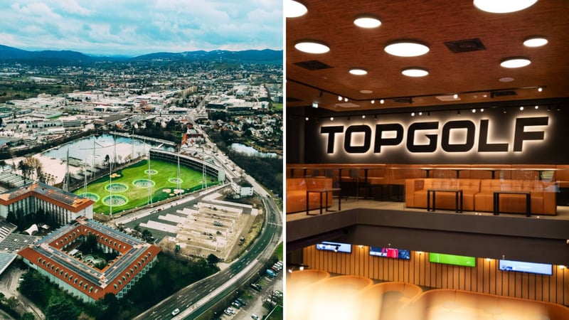 Die neue Topgolf-Anlage in Wien. (Foto: Topgolf)