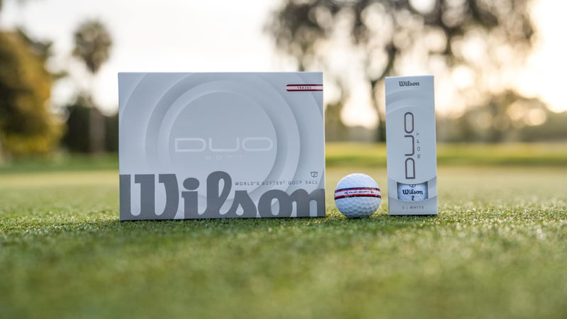 Der neue Wilson Golf DuoSoft Golfball 2025. (Foto: Wilson)