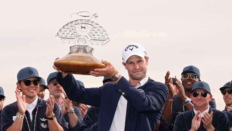 Thomas Detry gewinnt die WM Phoenix Open 2025 der PGA Tour. (Quelle: Getty)