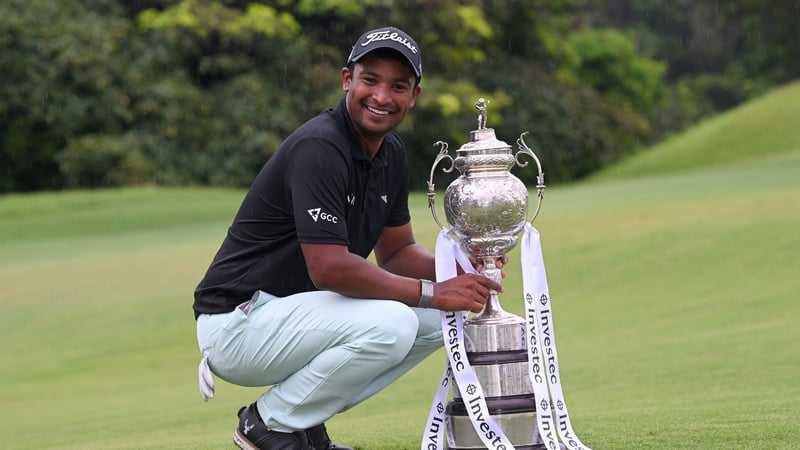 Naidoo gewinnt seinen ersten DP World Tour-Titel (Quelle: Getty)