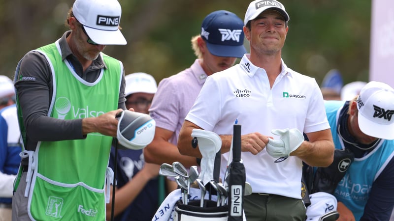 Viktor Hovland spielt sich mit Ping zum Turniersieg in Florida. (Foto: Getty)