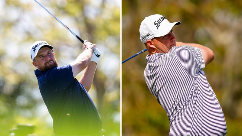 Shane Lowry (li.) und Sepp Straka beim Arnold Palmer Invitational der PGA Tour. (Quelle: Getty)