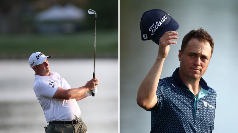 Sepp Straka und Justin Thomas in RUnde 2 der Players Championship auf der PGA Tour.