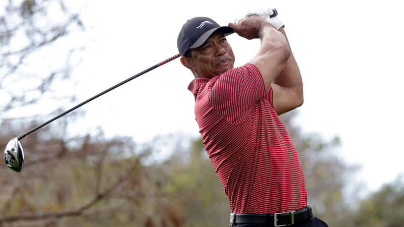 Tiger Woods bei seiner letzten PGA Tour-Teilnahme bei der PNC Championship. (Quelle: Getty)