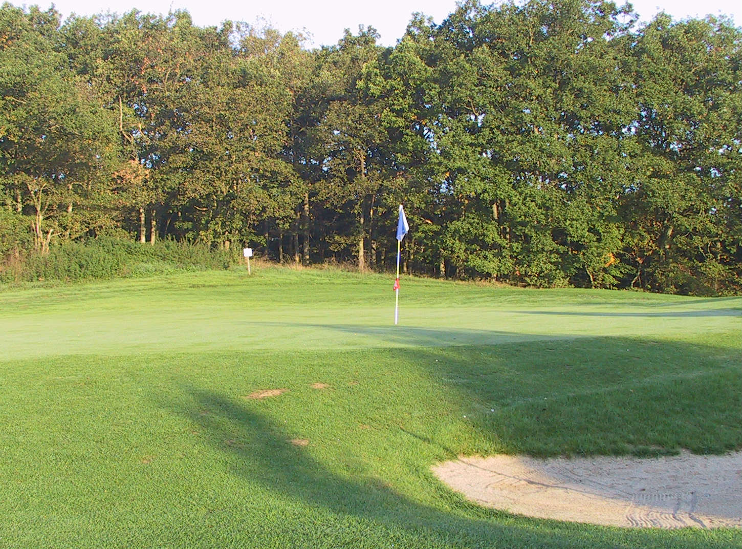 Einige Bunker bewachen, wie hier zu sehen, die Grüns.(Foto: GC Repetal)