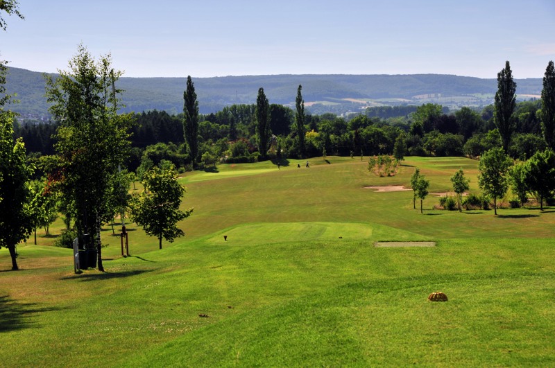 Bahn 1 ist ein 342 Meter langes Paar 4. (Foto: GC Am Deister)