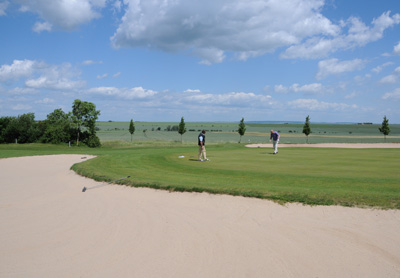 Impressionen von einer Runde auf dem Golfplatz des GC Schloss Meisdorf. (Quelle: GC Schloss Meisdorf)
