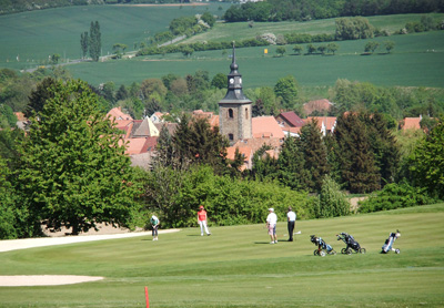 Impressionen von einer Runde auf dem Golfplatz des GC Schloss Meisdorf. (Quelle: GC Schloss Meisdorf)
