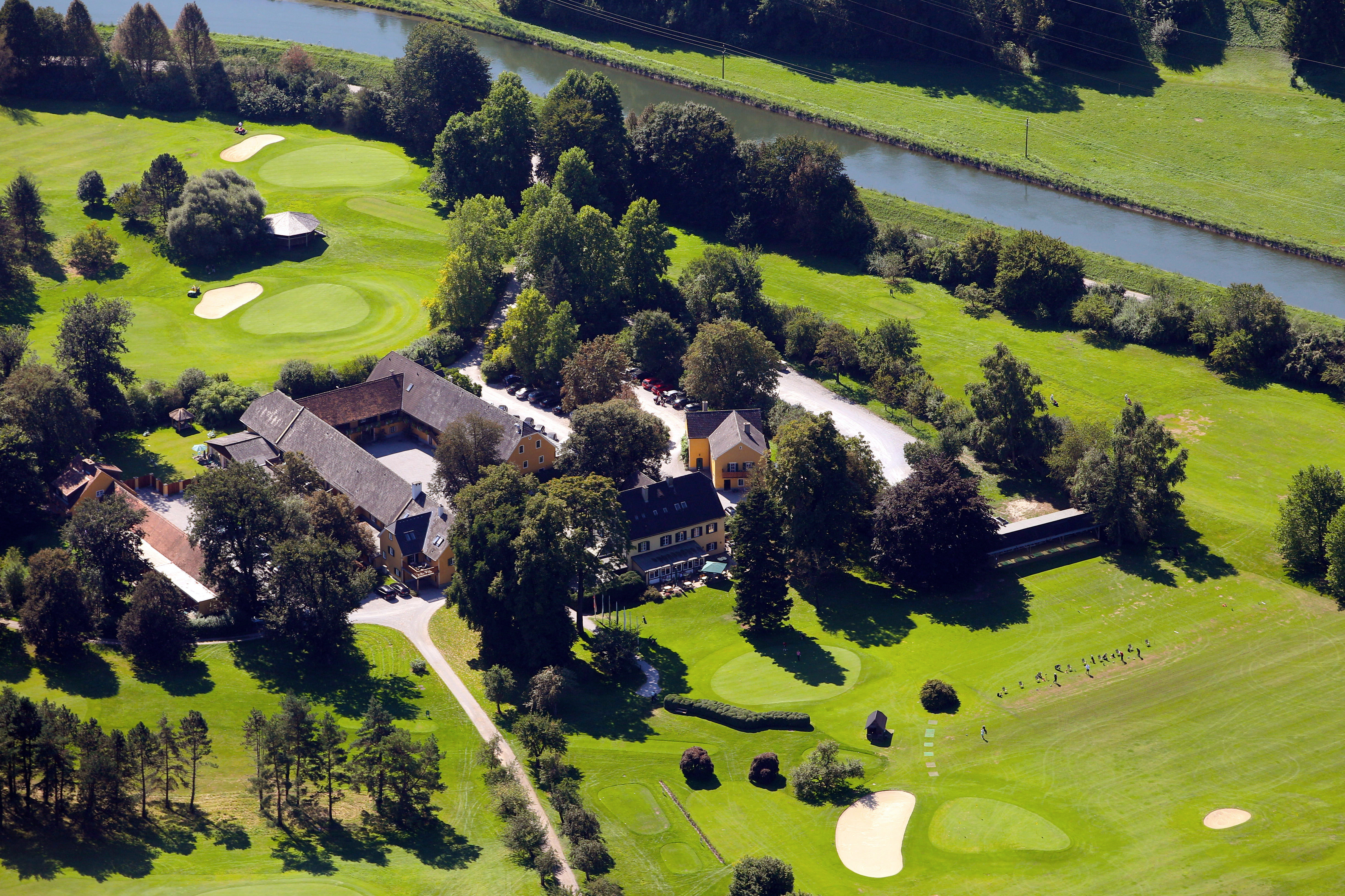 Das Golf Hotel Murhof liegt in der Steiermark in Österreich. (Quelle: Murhof Gruppe) 