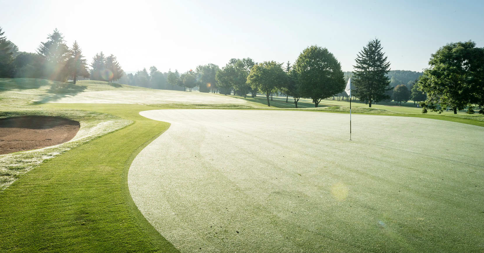 Die Grüns der Anlage sind in einem perfekten Zustand. (Foto:GC Öschberghof)