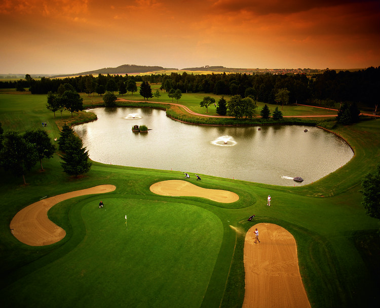 Der Golfplatz des GC Öschberghof von oben. (Foto:GC Öschberghof)