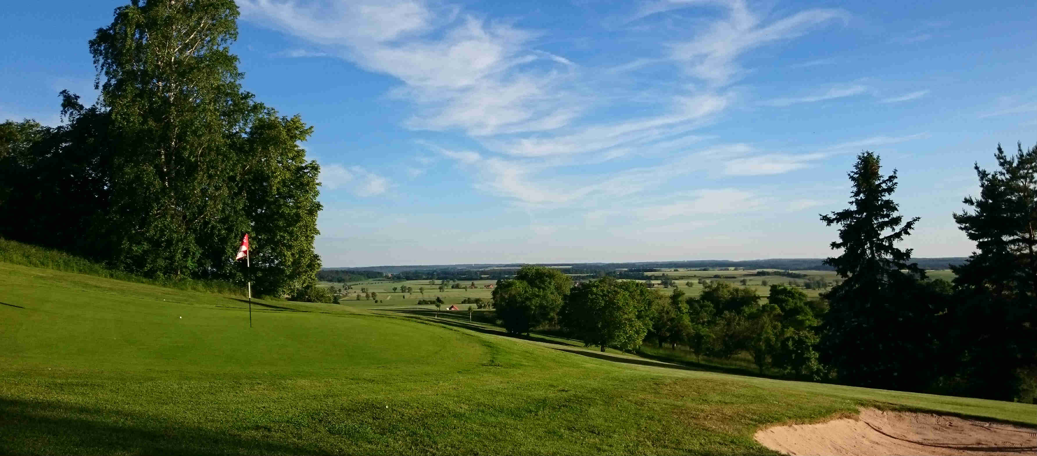 Grün 3 mit nicht zu unterschätzender Hanglage.(Foto:GC Ansbach)