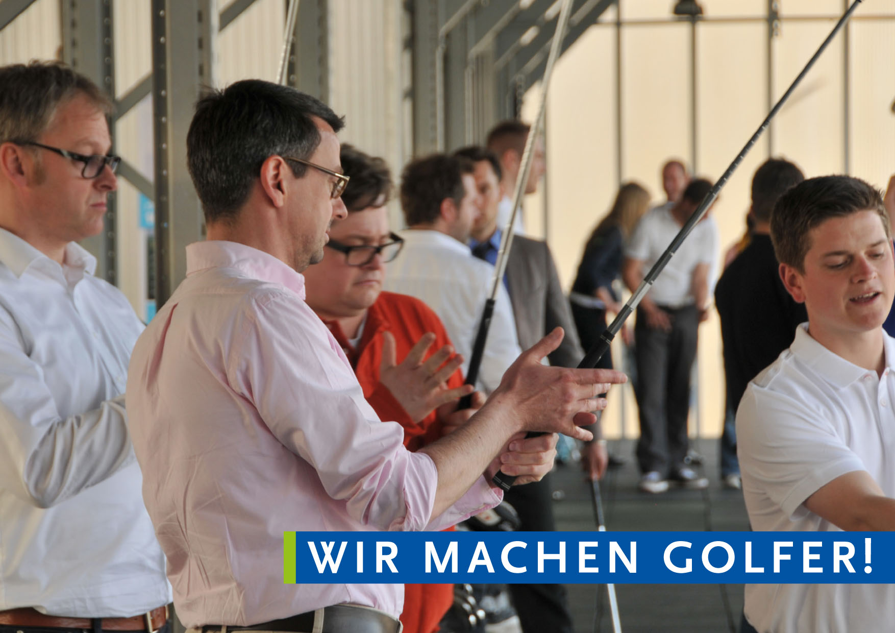 Aller Anfang ist schwer, das richtige Training führt jedoch schnell zum Erfolg.(Foto: Golf Lounge Hamburg)