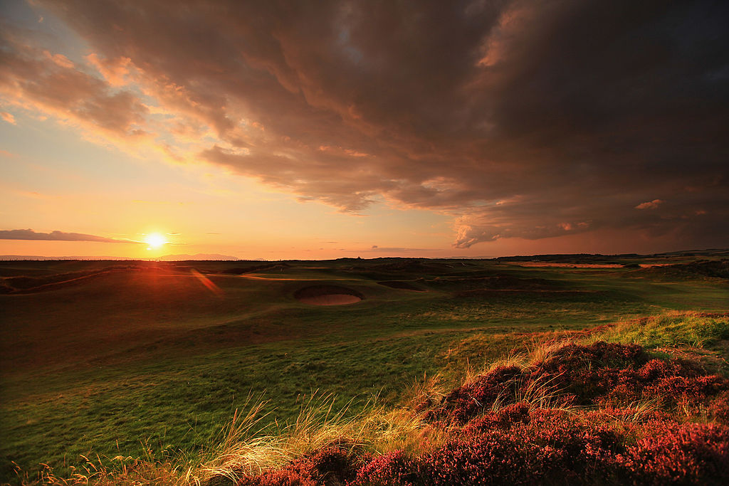 Sonnenuntergang an Loch 15. (Bild: GettyImages)