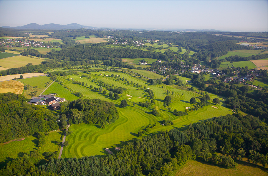 Luftaufnahme vom Golf Course Siebengebirge. (Foto: Golf Course Siebengebirge)