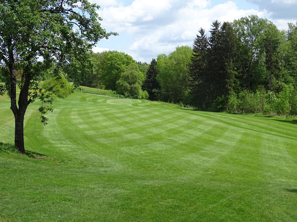 Bahn 4, eine Herausforderung. (Quelle: GC Oberrot-Frankenberg)