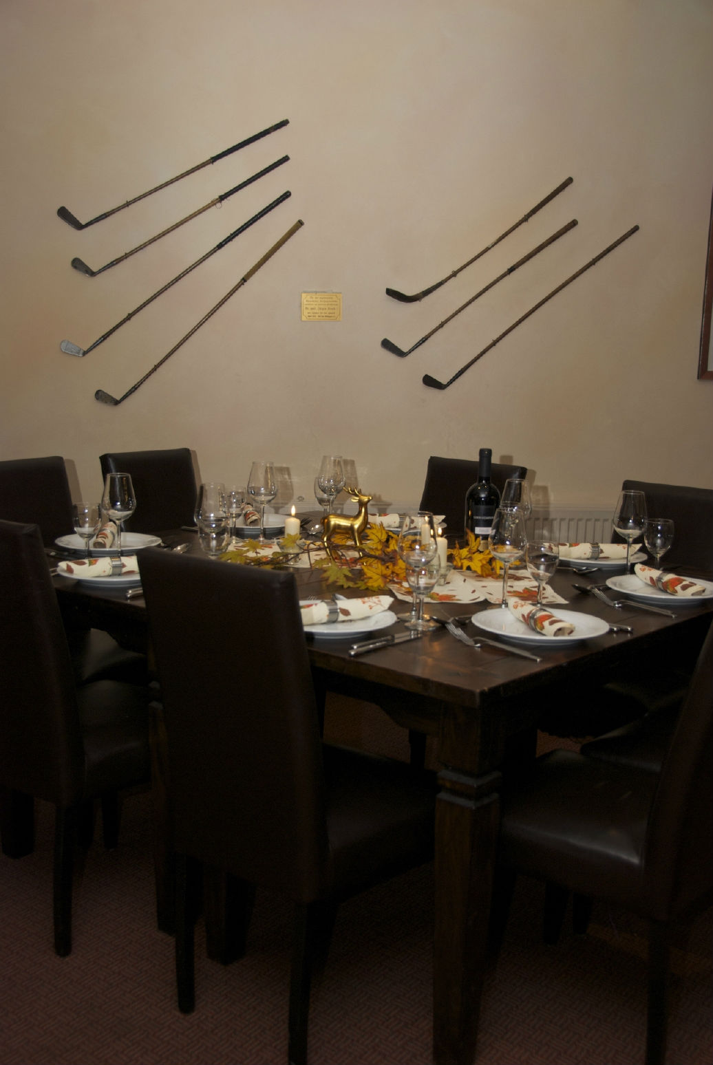 Das Restaurant ist sehr stilvoll gestaltet.(Foto: GC Bad Wildungen)