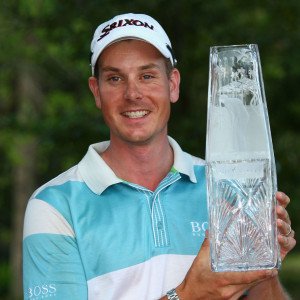 Henrik Stenson nach dem Gewinn der Players Championship 2009. (Foto: Getty)