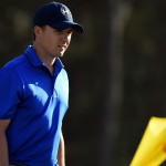 Jordan Spieth hatte am zweiten Turniertag des Masters mehr zu tun als ihm lieb war. (Foto: Getty)