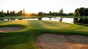 Inselgrün an Bahn 7 im Golfclub St.Leon-Rot. (Foto: Facebook.com/@golfclubst.leonrot)