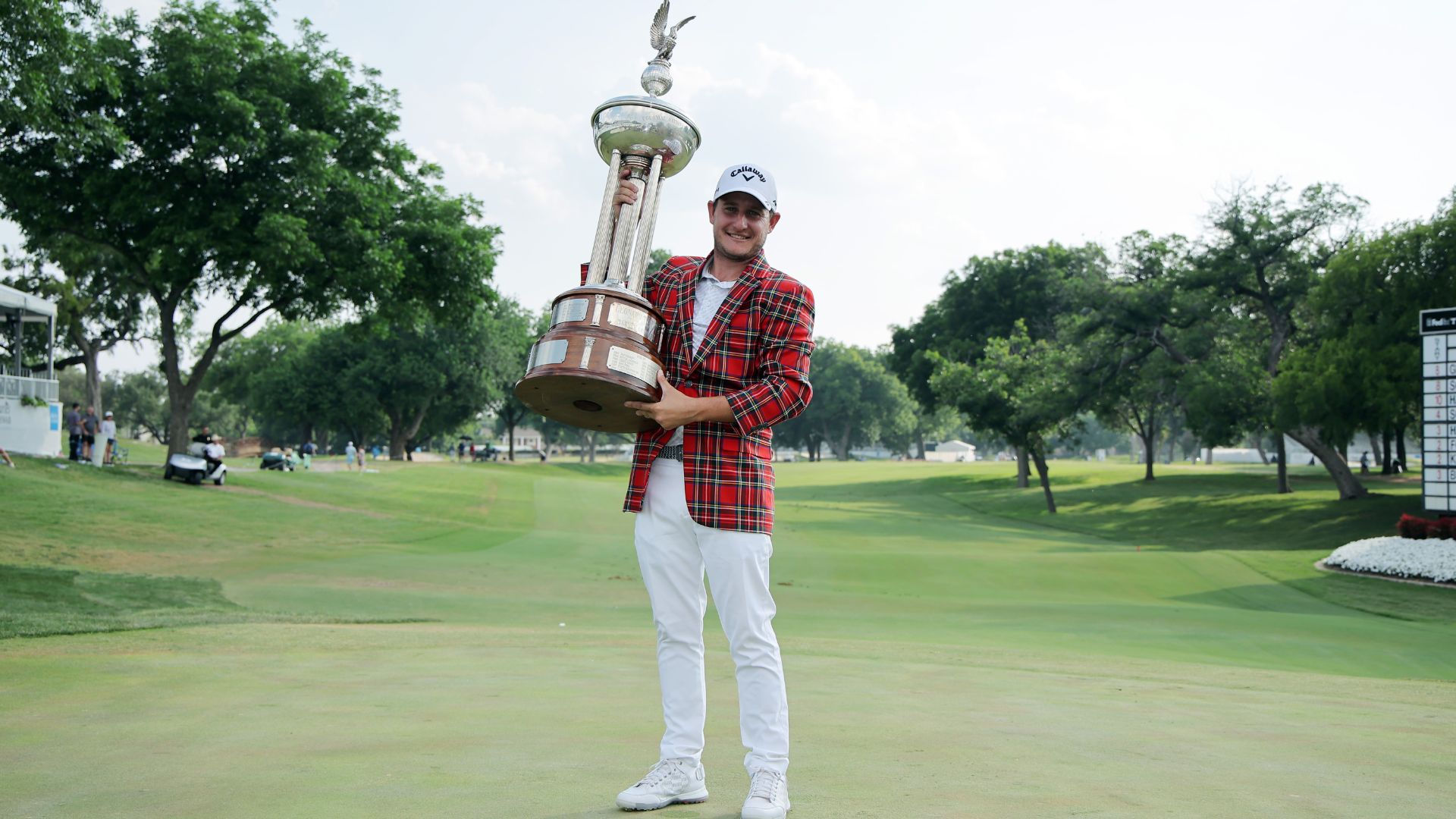 Better than a green jacket” – Fans react as Emiliano Grillo wins a fully  restored 1973 Ford Bronco at the Charles Schwab Challenge 2023