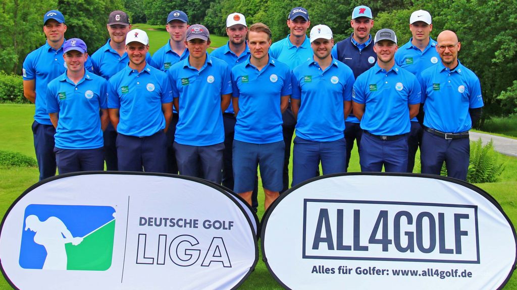 Auswärtssieg in Hubbelrath: Das Herren-Team des GC Hösel holt in Bestbesetzung die volle Punktzahl (Foto: DGV/stebl)