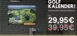 Der Golfkalender im Black Week Angebot im Golf Post Shop! (Foto: Golf Post)