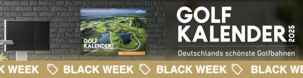 Der Golfkalender im Black Week Angebot im Golf Post Shop!