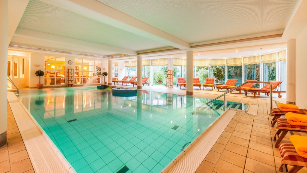 Das Schwimmbad des Hotels. (Foto: Hotel Birke)