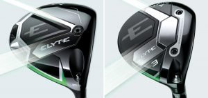 Die neuen Callaway Elyte Driver und Hölzer der Saison 2025. (Foto: Callaway)