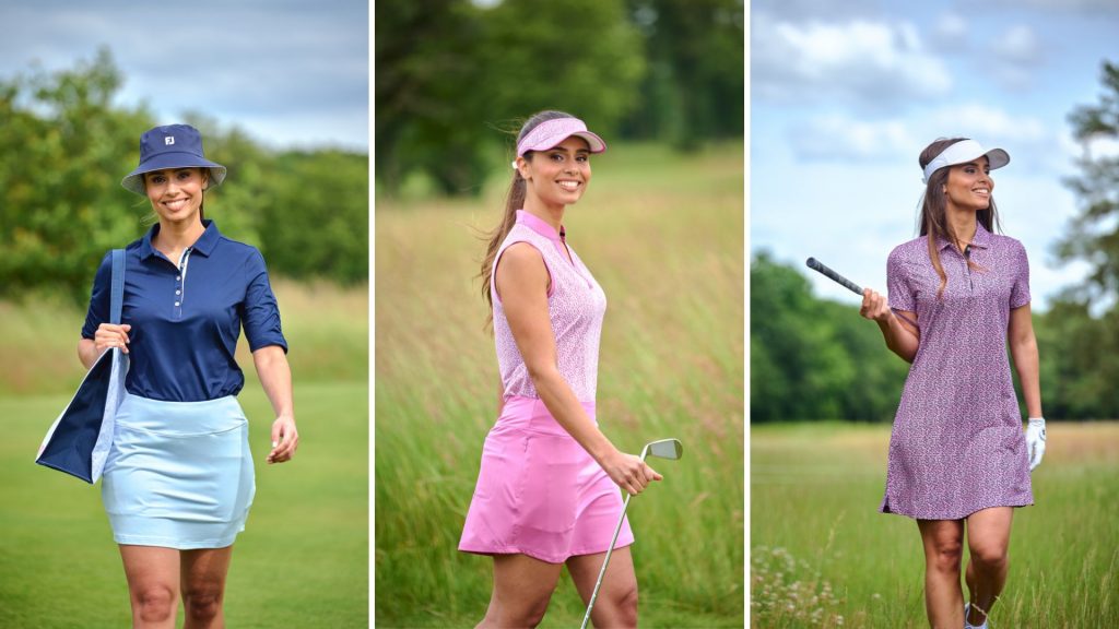 Die Damenkollektion von FootJoy bringt frische Farben und stilvolle Schnitte auf den Golfplatz. (Foto: FootJoy)