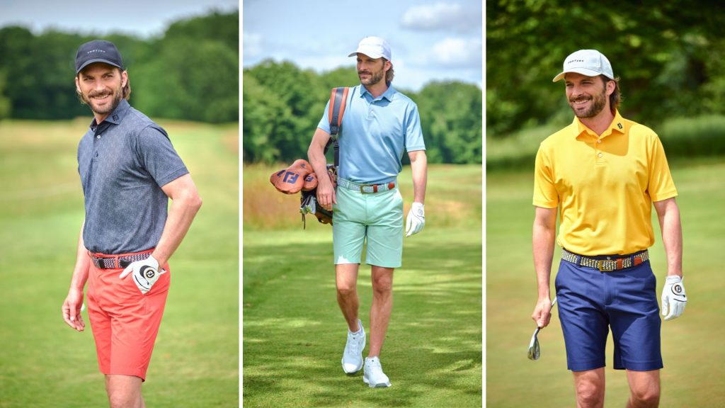 Die Herrenkollektion Frühjahr/Sommer 2025 von FootJoy überzeugt mit neuen Farbwelten und funktionalen Designs. (Foto: FootJoy)